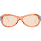 Brown Unisex Sunglasses