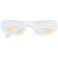 White Unisex Sunglasses