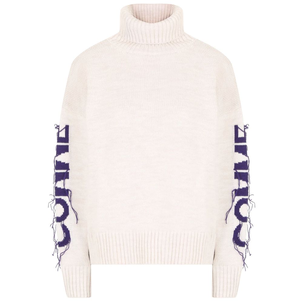 Beige Acrylic Sweater