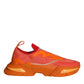 Orange Airmaster Low Top Men Sneakers Shoes