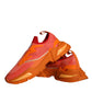 Orange Airmaster Low Top Men Sneakers Shoes