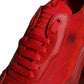 Red Leather Daymaster Low Top Sneakers Shoes