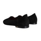 Black Suede Loafers Formal Slip On Shoes