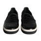 Black Leather Loafers Slippers Casual Shoes