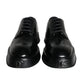 Black Calf Leather Derby Formal Dress Shoes