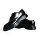 Black Calf Leather Derby Formal Dress Shoes