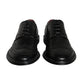 Black Leather Oxford Wingtip Formal Men Shoes