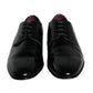 Black Leather Derby Formal Dress Men Shoes