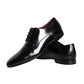 Black Leather Derby Formal Dress Men Shoes