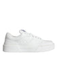 White Miami Leather Low Top Sneakers Shoes