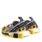 Yellow Sorrento Crystals Sneakers Womens Shoes