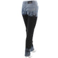 Black Cotton Jeans & Pant