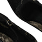 Black Taormina Lace Bellucci Flats Shoes