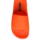 Orange Rubber Slides Sandals Beachwear Shoes