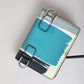 Multicolor Leather DG Logo Bifold Card Holder Wallet