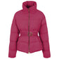 Fuchsia Nylon Jackets & Coat