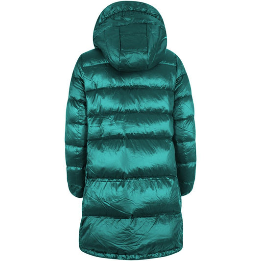 Green Nylon Women Jacket