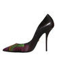 Multicolor Exotic Leather Heels Pumps Shoes