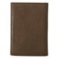 Elegant Leather Men's Wallet in Brown