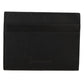 Exquisite Black Leather Men's Wallet