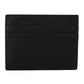 Exquisite Black Leather Men's Wallet