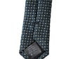 Green Patterned 100% Silk Adjustable Men Tie