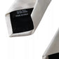 White Satin Silk Adjustable Men Tie