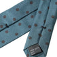 Green Black Polka Dot Silk Adjustable Men Tie