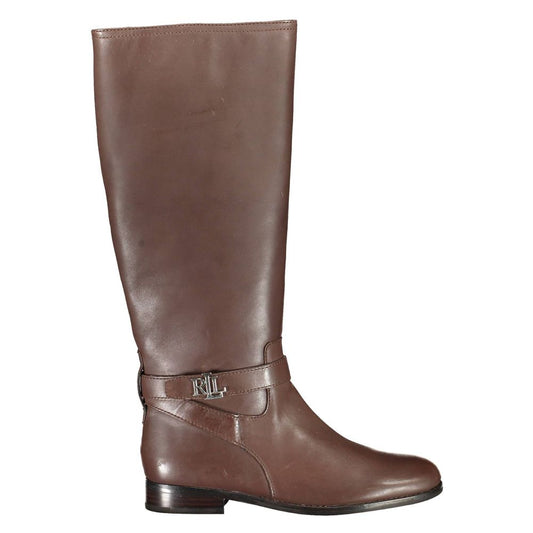 Brown Leather Boot