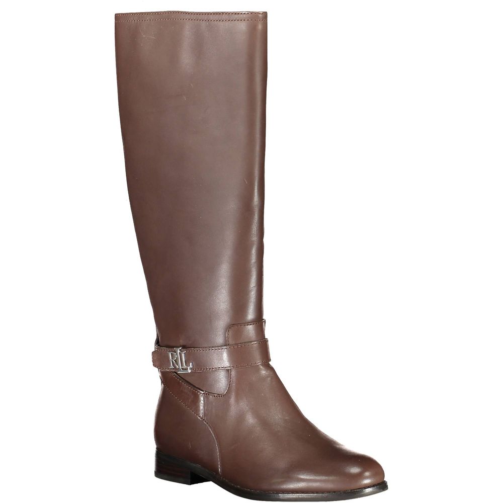 Brown Leather Boot