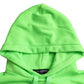 Green Logo Hooded Pullover Sweatshirt Sweater