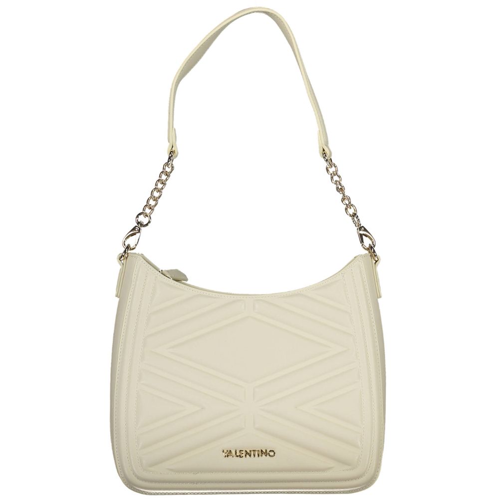 Beige Polyethylene Handbag