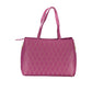 Purple Polyethylene Handbag