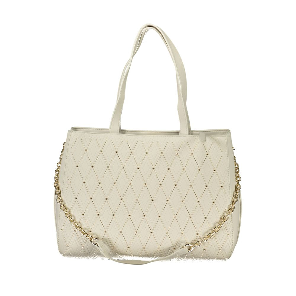 White Polyethylene Handbag