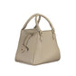 Beige Polyethylene Handbag