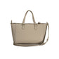 Beige Polyethylene Handbag