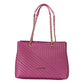 Purple Polyethylene Handbag