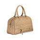 Beige Polyethylene Handbag