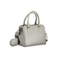 Gray Polyethylene Handbag