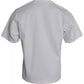 White Cotton Round Neck Short Sleeve T-shirt