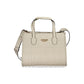 Beige Polyethylene Handbag