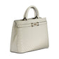 White Polyethylene Handbag