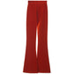 Red Cotton Jeans & Pant