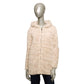 Beige Polyester Women Coat