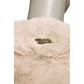 Beige Polyester Women Jacket