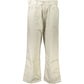 Beige Cotton Jeans & Pant