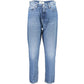 Light Blue Cotton Jeans & Pant