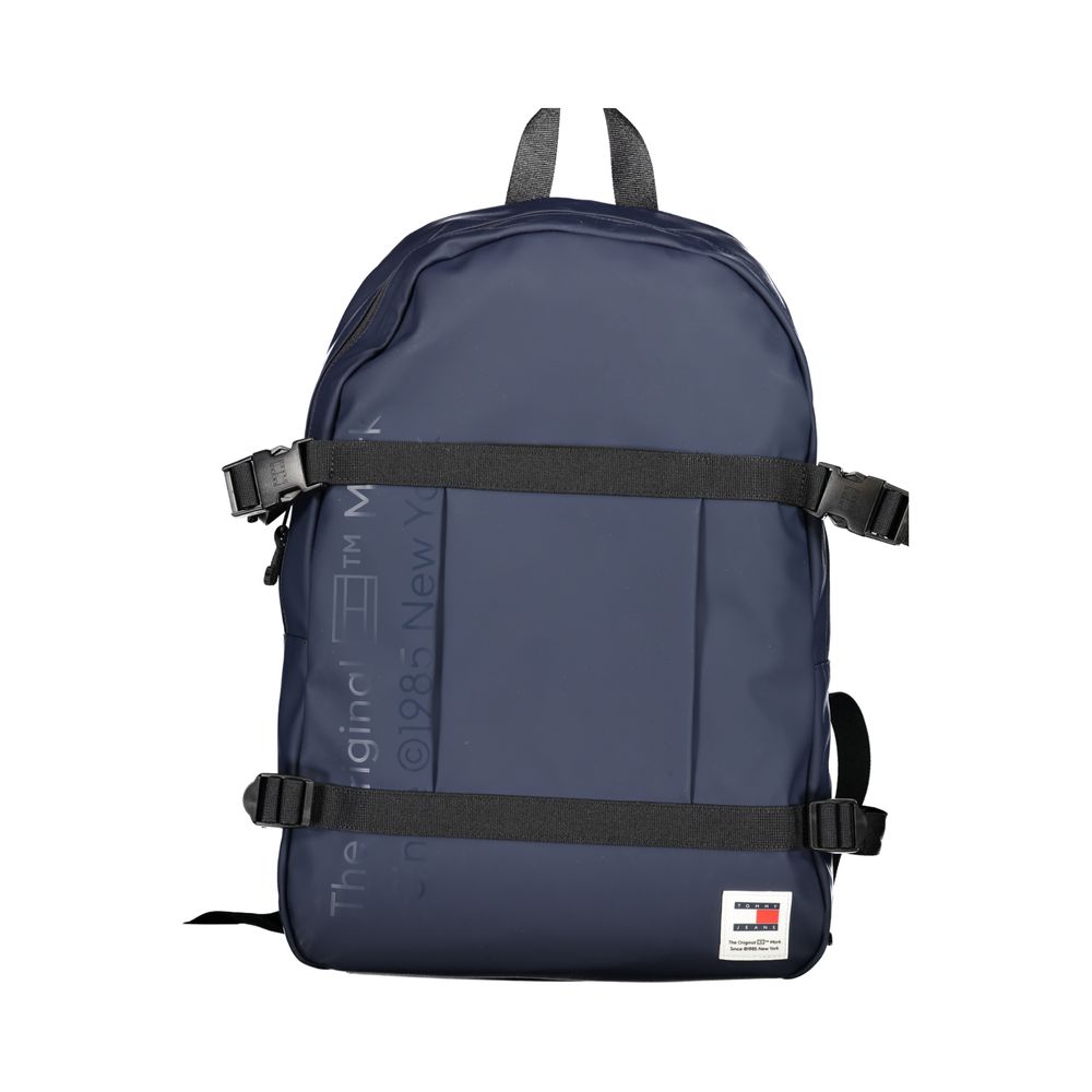 Blue Polyethylene Backpack