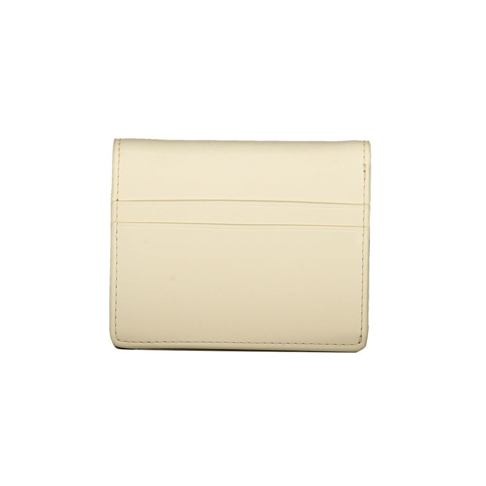 Beige Polyethylene Wallet