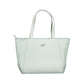 Light Blue Polyethylene Handbag